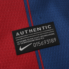 09 10 Barcelona retro home soccer jersey