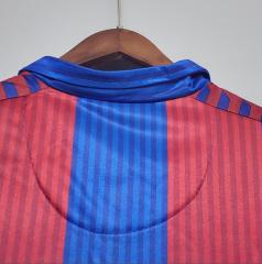 91 92 Barcelona home retro soccer jersey