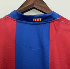 07 08 Barcelona home retro soccer jersey