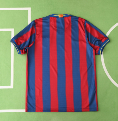 09 10 Barcelona retro home soccer jersey