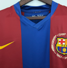 07 08 Barcelona home retro soccer jersey