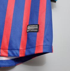 11 12 Barcelona home retro soccer jersey