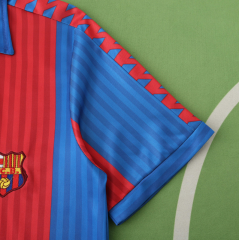 89 92 barcelona home retro soccer jersey