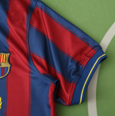 09 10 Barcelona retro home soccer jersey