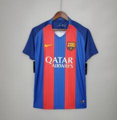 16 17 Barcelona home retro soccer jersey