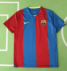 06 07 Barcelona home retro soccer jersey