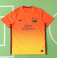 12 13 Barcelona retro away soccer jersey