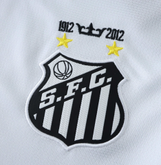 retro 2012 santos home long sleeve jersey