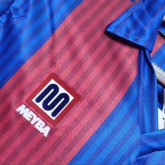 91 92 Barcelona home retro soccer jersey