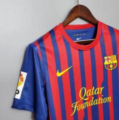 11 12 Barcelona home retro soccer jersey