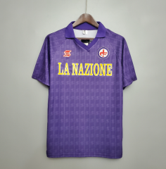retro 88 90 Fiorentina home jersey