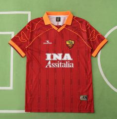 retro 99 00 roma home jersey