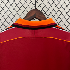 retro 98 99 roma home jersey