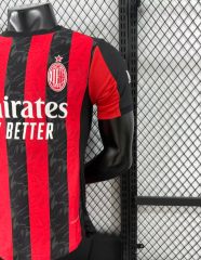 player version 25 26 ac milan home jersey