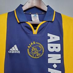 retro 00 01 ajax away jersey