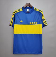 retro 81 82 boca juniors home jersey
