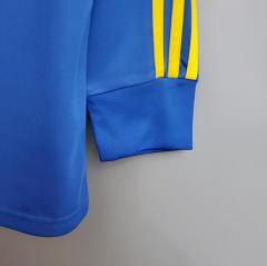 retro 81 82 boca juniors home long sleeve jersey