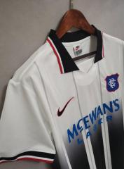 retro 97 99 Rangers FC away jersey