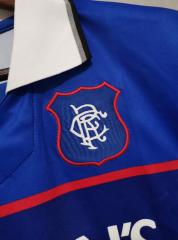 retro 97 99 Rangers FC home jersey