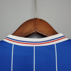 retro 82 83 Rangers FC home jersey