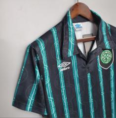 retro 92 93 celtic away jersey