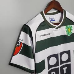 retro 01 03 Sporting cp home jersey