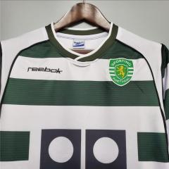 retro 01 03 Sporting cp home jersey