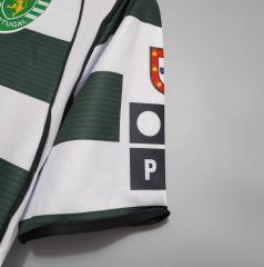 retro 01 03 Sporting cp home jersey