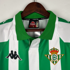 retro 00 01 real betis home jersey