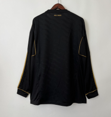 retro 11 12 real madrid away long sleeve jersey