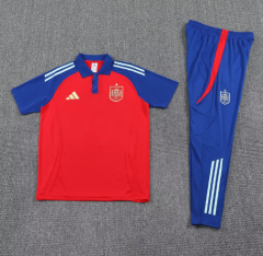 25 26 Spain training suit red jacket s-2XL