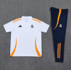 25 26 Real Madrid training suit white jacket s-2XL
