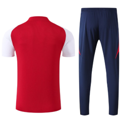 25 26 Arsenal training suit red jacket s-2XL