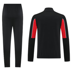 2025 2026 AC Training Soccer Suit black jacketsuit S-2XL