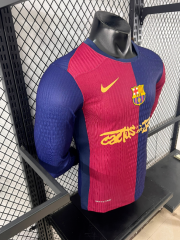 player version 25 26 Barcelona Travis Scott long sleeve jersey