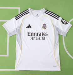 25 26 real madrid home jersey fans version men size s-4xl