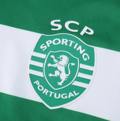 25 26 Sporting cp home jersey fans version men size s-4xl