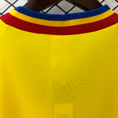 retro 1994 Romania home soccer jersey