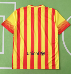13 14 Barcelona away retro soccer jersey