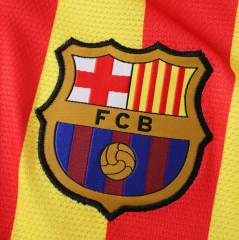 13 14 Barcelona away retro soccer jersey