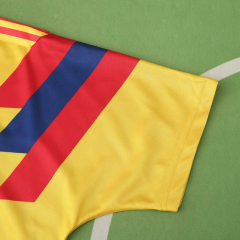 1990 Colombia home retro Fan version jersesy