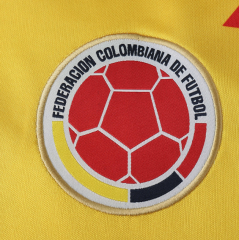 1990 Colombia home retro Fan version jersesy