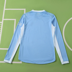 26 27 Manchester City F.C. home Long sleeved Player version JERSEY