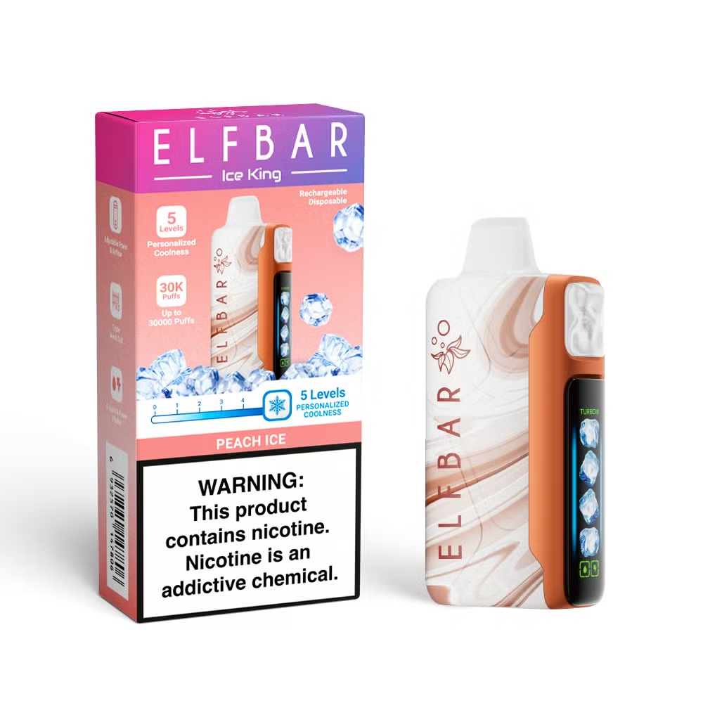 ELF BAR Ice King 30k Puffs Disposable Vape EU Warehouse 3-5 Working Days Delivery Time