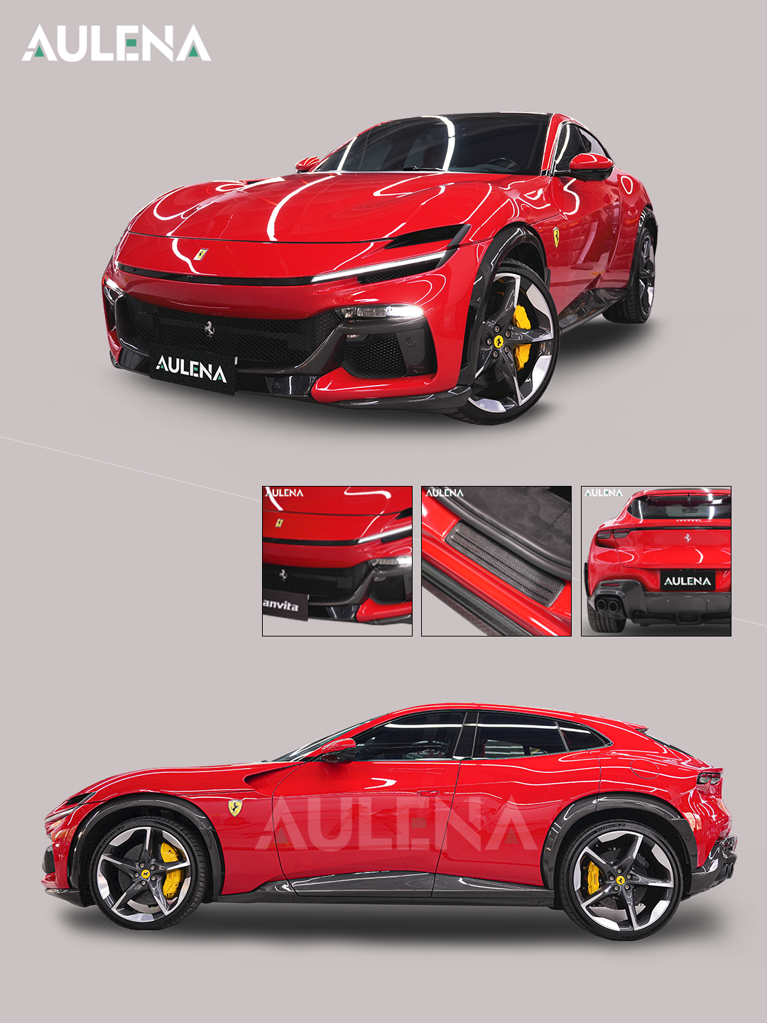 Ferrari Purosangue Dry Carbon Fiber Exterior Upgrades Guide