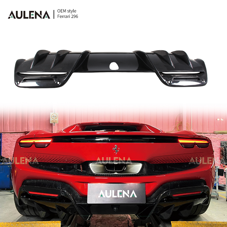 Ferrari 296 GTB Rear Diffuser