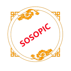 Chinese Traditional Printed Elements Circular Border Design Template