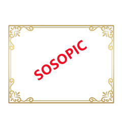 Chinese Minimalist Style Patterned Square Border Design Template