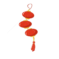Shadow Puppetry - Themed Chinese Lantern Festival Lantern Icons
