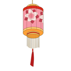 Woven Bamboo Basket - Style Chinese Lantern Festival Lantern Icons